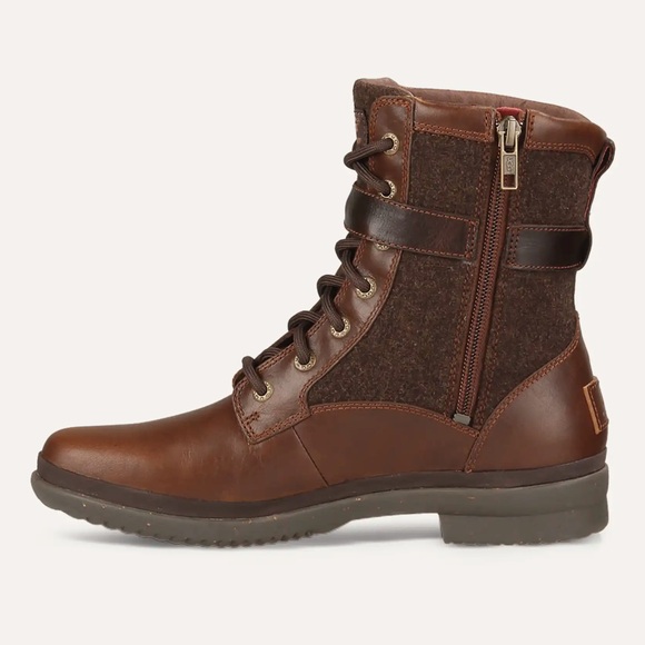Ugg Kesey Boots in Chestnut Women’s Size 9 - Picture 1 of 11